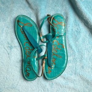 Sam Edelman Teal Sandals